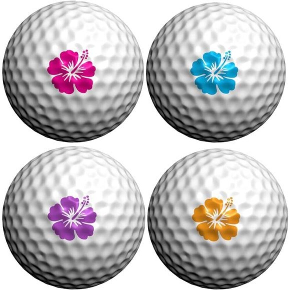 USGA Rule Conforming Golf Ball Markers, Golf Ball Stickers for Marking Balls